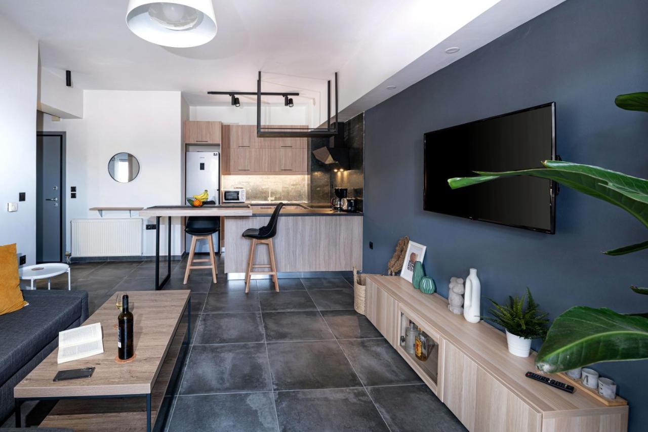 Nostos Central Apartment Hriszí Aktí Haniá Kültér fotó